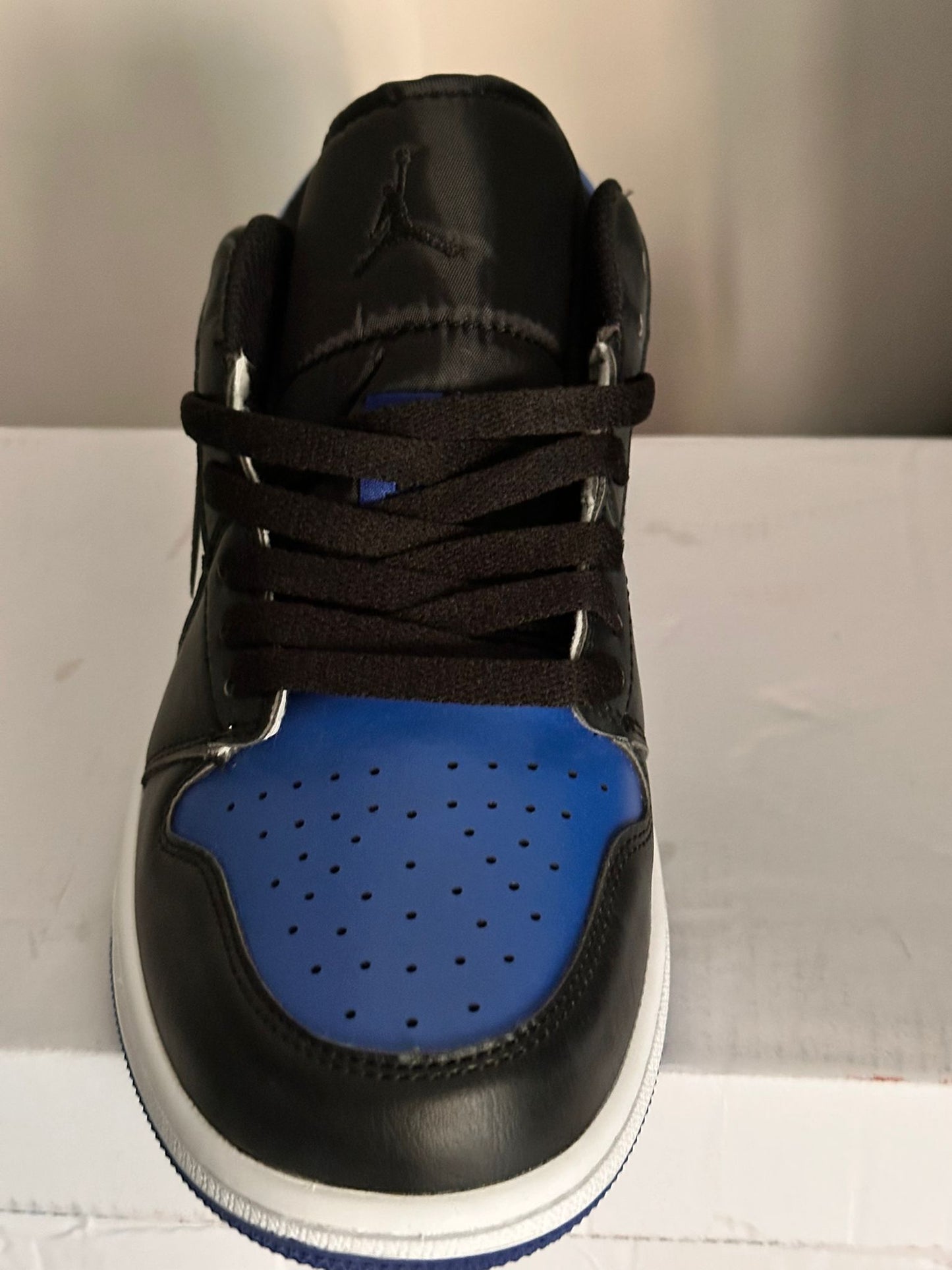 🏀 Nike Air Jordan 1 Low – Royal Black & Blue